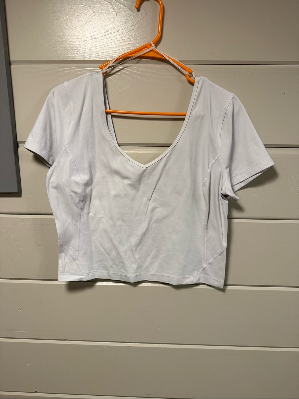 Lululemon crop align top est size 10-12. PTP 18”